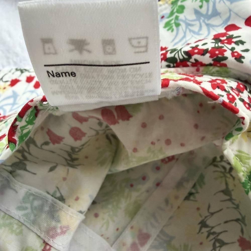 Hanna Andersson Girls Bucket Hat Small Kids Floral Floppy Cotton Summer Beach - Picture 5 of 6
